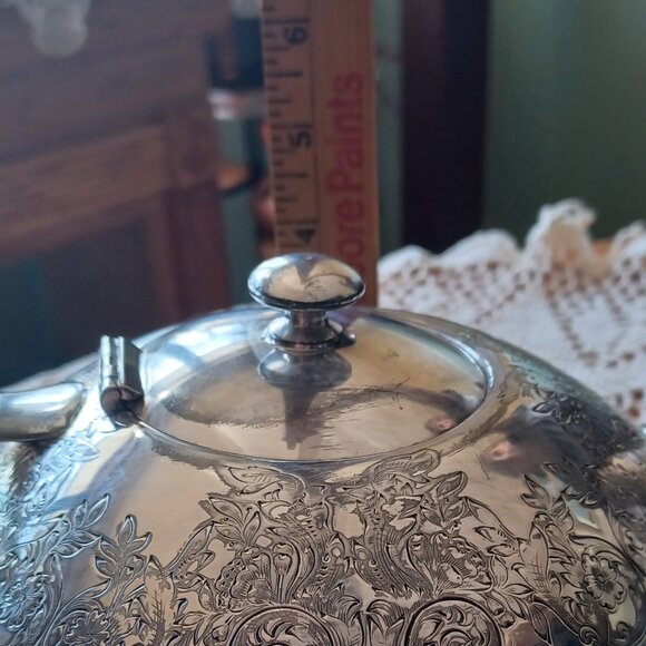 Wilcox MCM Silverplate Teapot - Picture 6 of 8